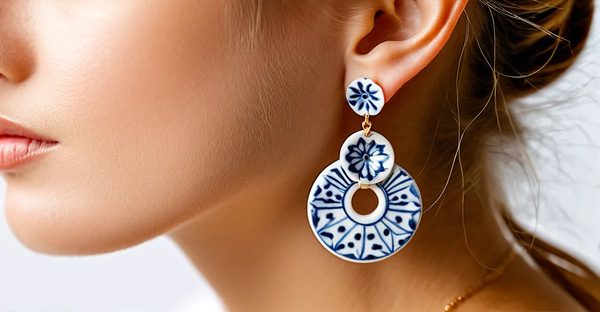 Boucles d'oreilles céramique : l'élégance écoresponsable à portée de main