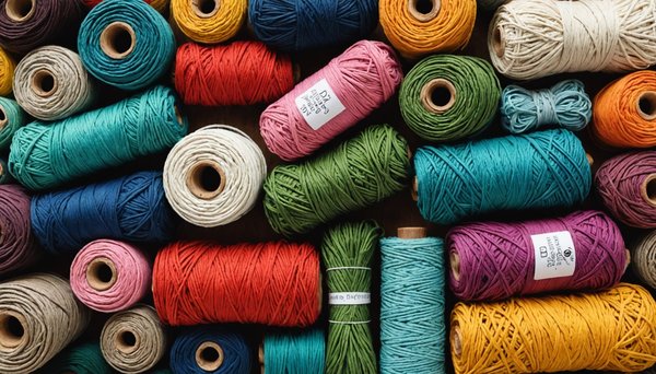 Top cordons créatifs pour votre projet de fil macramé